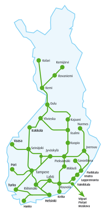 suomen kartta ja välimatkat Vastustamme Seinäjoki Jyväskylä  junaradan lakkautusta!   Adressit.com suomen kartta ja välimatkat